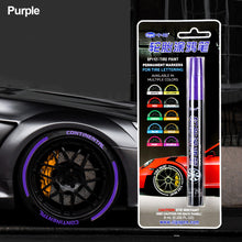 Load image into Gallery viewer, 1PC Car Paint Pen Wheel Tire Oily Painting Mark Pen Auto Rubber Tyre Tread Waterproof Permanent Paint Marker