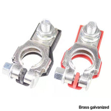 Load image into Gallery viewer, 2Pcs Negative Positive Car Boat Truck Battery Terminal Clamp Automotive Clip Connector for Car Caravan Boat Motorcycle