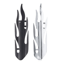 Load image into Gallery viewer, 1PC Retro Flame Style Motorcycle Exhaust Muffler Pipe Heat Shield Cover Protector Iron For Choppers Cruisers