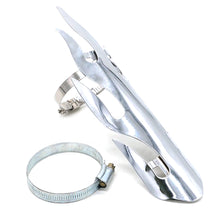 Load image into Gallery viewer, 1PC Retro Flame Style Motorcycle Exhaust Muffler Pipe Heat Shield Cover Protector Iron For Choppers Cruisers