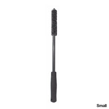 Load image into Gallery viewer, Car Fiber Brush Grey Microfiber Premium Wheels Brush With Non-Slip Handle For Cleaning Rims Spokes Wheel Barrel & Brake Caliper