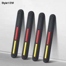 Load image into Gallery viewer, 4Pcs Car Rearview Mirror Door Protector Guard Edge Buffer Trim Molding Protection Strip Auto Scratch Protector Bar