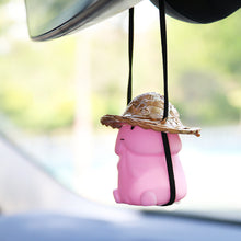 Load image into Gallery viewer, Funny Car Pendant Car Interior Duck Ornaments Halloween Pendant Figurine Auto Rearview Mirror Swing Decoration For Car Accessories