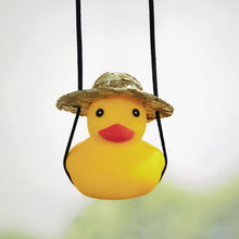 Load image into Gallery viewer, Funny Car Pendant Car Interior Duck Ornaments Halloween Pendant Figurine Auto Rearview Mirror Swing Decoration For Car Accessories