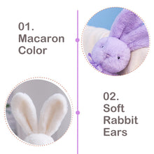 Load image into Gallery viewer, 25cm Cute Rabbit Plush Toy with Bow Tie Long Ear Soft Stuffed Bunny Doll Sleeping Toy Girls Kids Baby Plush Animal Birthday Gifts