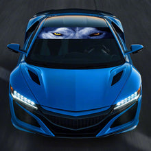 Load image into Gallery viewer, 130x21cm 3D Car Front Windshield Stickers Front and Rear Gear Decorative Sunshade Decals Stickers Decorative