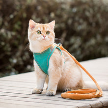 Load image into Gallery viewer, Dog Cat Pet Harness Leash Tow Rope Waistcoat Reflective Strips Escape Proof Soft Adjustable Vest For Medium Small Accessories