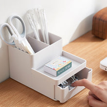 Load image into Gallery viewer, Office Desktop Organizer A4 Paper Drawer Storage Box Stackable File Cabinet Pen Holder Document Case Holder A4 Size Storage Box
