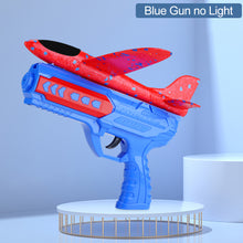 Load image into Gallery viewer, Foam Plane Launcher EPP Bubble Airplanes Glider Hand Throw Catapult Plane Toy for Kids Catapult Guns Aircraft Shooting Game Toy