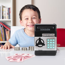 Load image into Gallery viewer, Electronic Piggy Bank Safe Box Money Boxes For Kid Digital Coins Cash Saving Safe Deposit Mini ATM Machine Children's Gifts