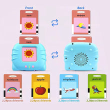 Load image into Gallery viewer, Kids Electronic Cognitive Cards Talking Flashcards Audio Educational Electronic Cognitive Card Learn English Words Montessori Toys Game for Kids Baby