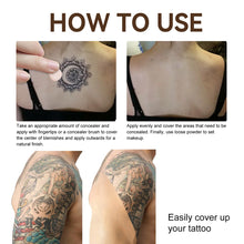 Load image into Gallery viewer, Tattoo Concealer Cover Tattoo Scars Birthmarks Spots Waterproof Long-lasting Brightening Invisible Concealer Makeup