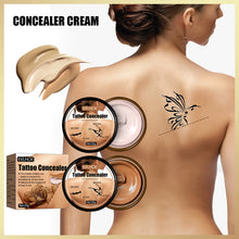 Load image into Gallery viewer, Tattoo Concealer Cover Tattoo Scars Birthmarks Spots Waterproof Long-lasting Brightening Invisible Concealer Makeup