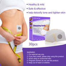 Load image into Gallery viewer, 30pcs/box Fat-burning Slimming Patches Firming Skin Slimming Navel Patches Body Lose Weight Acupoint Patch Health Care
