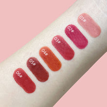 Load image into Gallery viewer, 6 Colors Matte Velvet Lip Glaze Lipstick Non-fading Waterproof Long-lasting Nude Matte Lip Gloss Women Lip Makeup Cosmetics