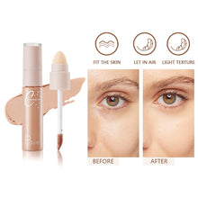 Load image into Gallery viewer, Double-head Concealer Cover Spots Acne Marks Waterproof Sweatproof Long Lasting Concealer Facial Makeup Cosmetics