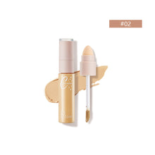 Load image into Gallery viewer, Double-head Concealer Cover Spots Acne Marks Waterproof Sweatproof Long Lasting Concealer Facial Makeup Cosmetics