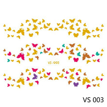 Load image into Gallery viewer, Gold Stamp Silver Tattoo Stickers Star Fashion Freckle Face Stickers Waterproof Temporary Body Art Party Tattoo Stickers