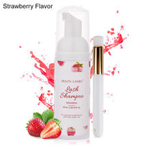 Load image into Gallery viewer, Eyelash Extension Shampoo with Brush Eyelash Cleaning Mousse Kit Eyelashes Lifting Cleaning Foam Makeup Glue Remover Tools