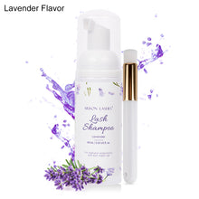 Load image into Gallery viewer, Eyelash Extension Shampoo with Brush Eyelash Cleaning Mousse Kit Eyelashes Lifting Cleaning Foam Makeup Glue Remover Tools