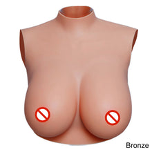 Load image into Gallery viewer, Cotton Breast Forms Fake Falsies Artificial Boobs for Mastectomy Crossdresser Transvestite Sissy Drag Queen Cosplay Cross-dressing