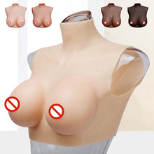 Load image into Gallery viewer, Silicone Breast Forms Fake Falsies Artificial Boobs for Mastectomy Crossdresser Transvestite Sissy Drag Queen Cosplay Cross-dressing