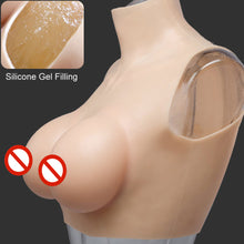 Load image into Gallery viewer, Silicone Breast Forms Fake Falsies Artificial Boobs for Mastectomy Crossdresser Transvestite Sissy Drag Queen Cosplay Cross-dressing