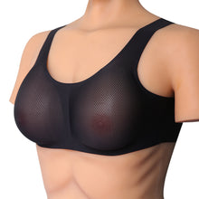 Load image into Gallery viewer, A-E Cup Drop-shaped False Breast with Underwear Suit Vest False Breast with Silicone Breast for Transgender Cosplay Transvestite