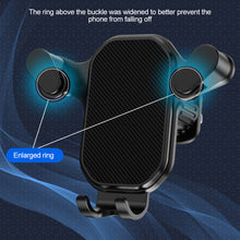 Load image into Gallery viewer, Universal Car Phone Holder Gravity Mobile 360° Rotation Stand GPS Support Car Air Vent Mount for Phone Holder GPS Support