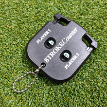 Load image into Gallery viewer, Two Digits Square Handy Golf Shot Count Stroke Putt Score Counter Scoring Keeper With Key Chain Golf Training Aids Golf Accessorie
