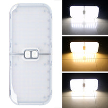 Load image into Gallery viewer, 12-80V 204LEDs Car Light Automobile Lamp with 3 Colors Stepless Dimmable Brightness Adjustable RV Trailer Ceiling Lighting