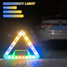 Load image into Gallery viewer, Car Solar LED Strobe Lights For Auto Emergency Grill Warning Lamp 18 LED Windshield Anti Collision Light Accessories