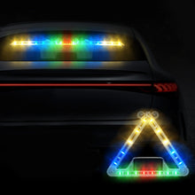 Load image into Gallery viewer, Car Solar LED Strobe Lights For Auto Emergency Grill Warning Lamp 18 LED Windshield Anti Collision Light Accessories