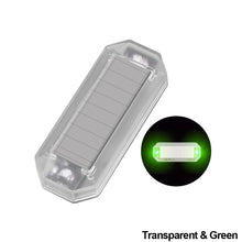 Load image into Gallery viewer, Solar Car LED Warning Light Night Ride Tail Light Anti-rear Strobe Light for Motorcycle Electric Vehicle Bicycle