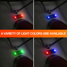 Load image into Gallery viewer, Solar Car LED Warning Light Night Ride Tail Light Anti-rear Strobe Light for Motorcycle Electric Vehicle Bicycle