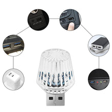 Load image into Gallery viewer, Car Mini USB LED Atmosphere Lights Auto Interior For Party Ambient Modeling Automotive USB Plug Play Decorative Lamp