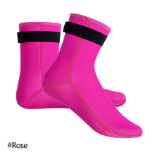 Load image into Gallery viewer, 3MM Surf Swimming Diving Non-Slip Warm Wear-Resistant Mid-Help Beach Socks Diving Socks Unisex XS-XXL