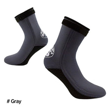 Load image into Gallery viewer, 3MM Thick Anti-Slip Anti-Cold Anti-Cut Diving Socks Swimming Beach Play Beach Socks Swimming Socks