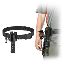 Load image into Gallery viewer, Portable Multi-Functional Fishing Rod Belt Support Waist Hanging Rod Barrel Fixer Fishing Tackle Hanging Buckle