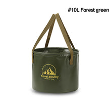 Load image into Gallery viewer, Portable Outdoor Foldable Bucket Travel Camping Fishing Car Wash Bucket Multifunctional Storage Bucket 10L/20L