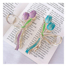 Load image into Gallery viewer, Tulip Bouquet Hairpin Alloy Simple Hair Clip Fashion Creative Headwear Hair Accessories for Women