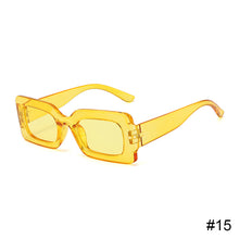 Load image into Gallery viewer, Retro Square Small Frame Sunglasses Unpolarized Personalized Sunglasses Fashion Colorful Outdoor Sunglasses