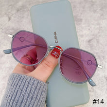 Load image into Gallery viewer, Color Changing Anti Blue Light Glasses Fashion Polygonal Glasses Lightweight Comfortable Outdoor Sunglasses For Women