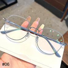 Load image into Gallery viewer, Fashion Polygonal Anti Blue Light Glasses Simple Frame Glasses Lightweight Comfortable Transparent Glasses For Women