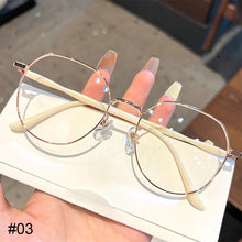 Load image into Gallery viewer, Fashion Polygonal Anti Blue Light Glasses Simple Frame Glasses Lightweight Comfortable Transparent Glasses For Women