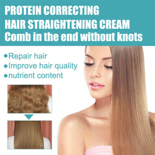Load image into Gallery viewer, Protein Correcting Hair Straightening Cream Repair Damaged Hair Smooth Hair Straight Hair Cream Hair Care