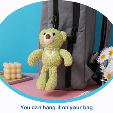 Load image into Gallery viewer, 18cm Cute Plush Bear Toy with Embroidery Daisy Gift Bouquet Decoration Bear Doll Wedding Stuffed Bears Gifts