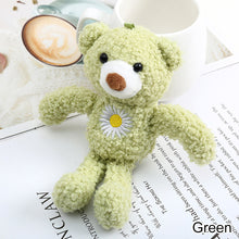 Load image into Gallery viewer, 18cm Cute Plush Bear Toy with Embroidery Daisy Gift Bouquet Decoration Bear Doll Wedding Stuffed Bears Gifts