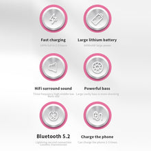 Load image into Gallery viewer, 500Hours Playback Wireless Headphones Bluetooth Earphones Sports Waterproof Headset Noise Reduction Earbuds Can Be As Power Bank
