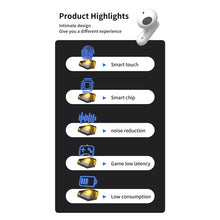 Load image into Gallery viewer, Wireless Headphones 5.2 Bluetooth Earphones Dual Stereo HIFI Lossless Sound Headsets Sports Mini TWS Earbuds For Smartphones 4.4 413 Reviews